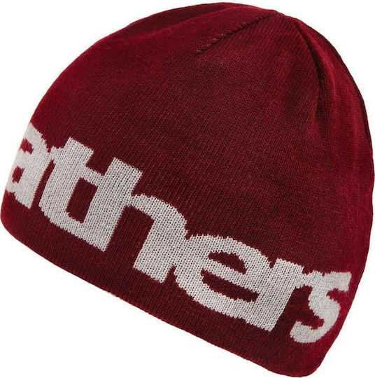 Beanie Căciulă Pentru Bărbați Tricotată În Culoare Roșie