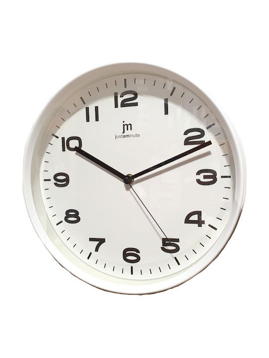 Justaminute Silent Wall Clock Plastic Ø29cm