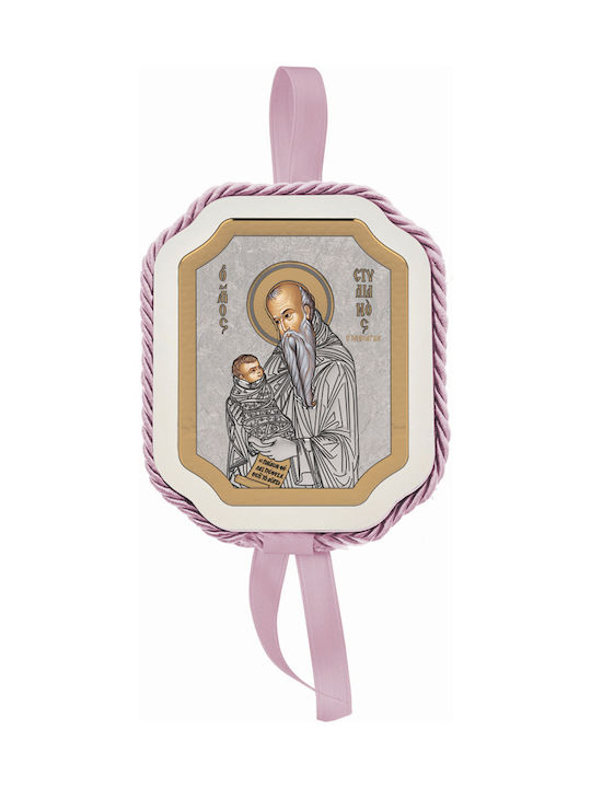 Slevori Φυλαχτό Κούνιας Saint Icon Kids Talisman from Silver F00649SHGRO-88X105