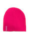 Women's Beanie Knitted Beanie in Fuchsia Color