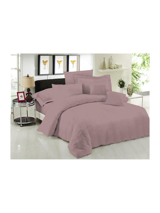 Le Blanc Σεντόνι Υπέρδιπλο 245x270εκ. Wood Rose