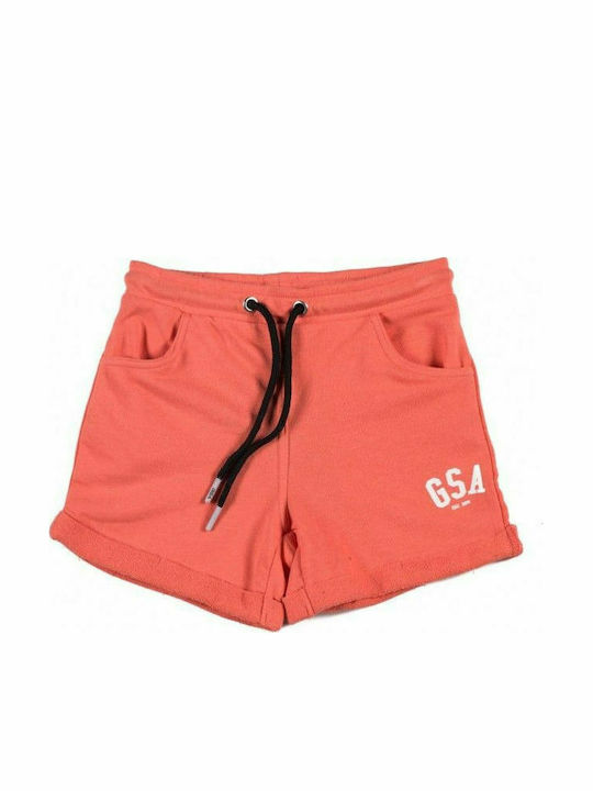 Kinder-Shorts/Bermudas Stoff Basic Shorts 88-3716 Orange