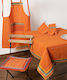 Silk Fashion Gartenstuhlkissen Moda Orange 40x40cm