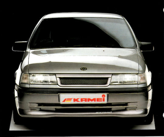 Kamei Spoiler Auto Vorderseite Kompatibel mit Opel Vectra