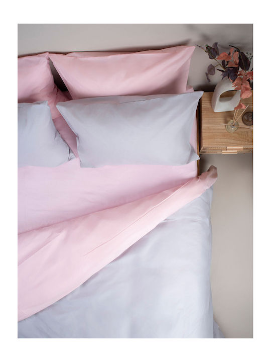 Sunshine Duvet Cover Queen 230x250 Menta 205 Grey
