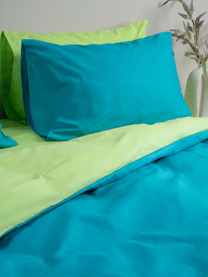 Sunshine Παπλωματοθήκη Μονή 170x250 Menta 206 Πράσινο