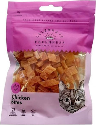 Celebrate Freshness Chicken Bites Cats Snack-Leckereien mit Huhn für Erwachsene Katzen 50gr 84080