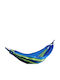 Ecoshadow Hängematte Einzeln Stoff Blue / Cabbage 100x200cm