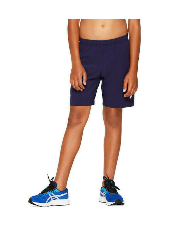ASICS Sportliche Kinder Shorts/Bermudas Boy S Running Shorts Blau