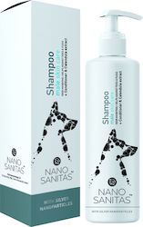 Nanosanitas Male Skin Care Shampoo Dog with Fabric Softener Dermatological 250ml