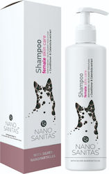 Nanosanitas Female Skin Care Shampoo Dog Dermatological 250ml