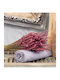 Cokitex Angel Σεντόνι Ημίδιπλο με Λάστιχο 120x200+25εκ. Medium Grey
