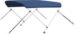 vidaXL Aluminium Boat Canopy L180xW150xH110cm Blue