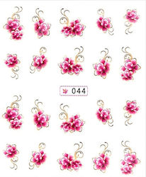 UpLac 044 Water Stickers for Nails in Fuchsia Color