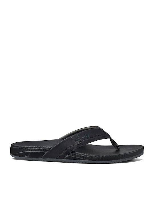 Reef Cushion Spring Men's Flip Flops Black