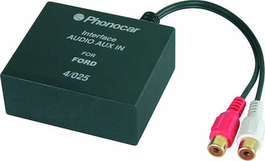 Phonocar Multimedia-Auto-Adapter Interface Audio AUX IN für Auto Ford Mondeo/Galaxy/Ka/Fiesta/Puma/Focus