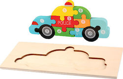 Holz Kinder Steckpuzzle Περιπολικό 9pcs