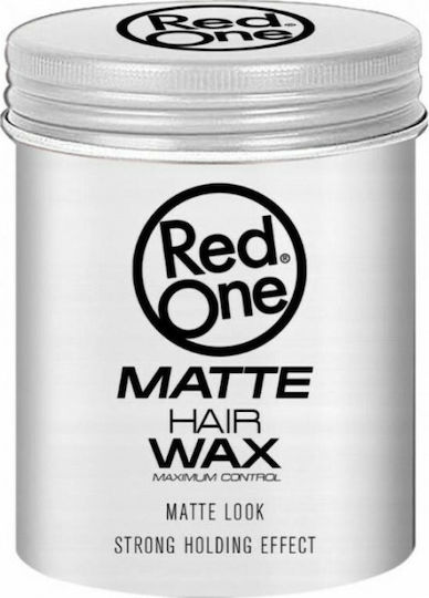 Red One Matte Hair Wax White Κερί για Δυνατό Κράτημα & Ματ Αποτέλεσμα 100ml