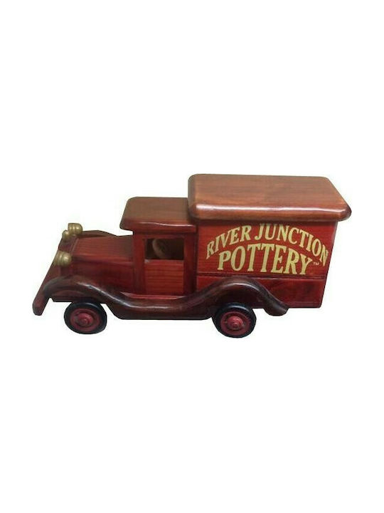 Etoile Vintage Miniature Car River Junction Pottery 25x10x12cm