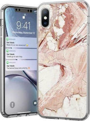 Wozinsky Marble Back Cover Σιλικόνης Σετ με Τζα...
