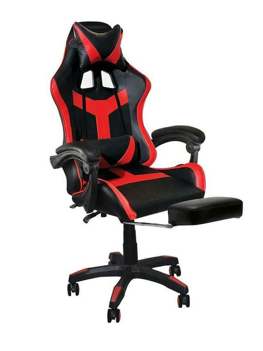 Woodwell BF7860 Gaming Stuhl mit Fußstütze Black/Red