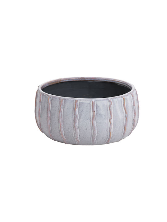 Fylliana 80404 Decorative Bowl White 22.5x22.5x10.5cm