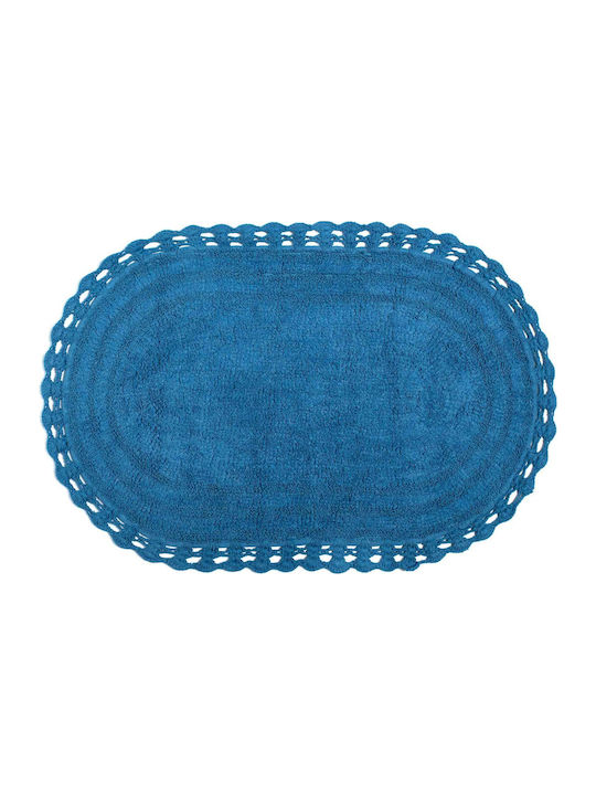 Silk Fashion Bath Mat Cotton Oval Oval 52069781...