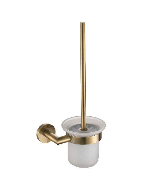 Ravenna Parthenon Metallic Toilet Brush Bronze