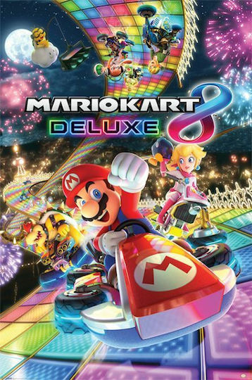 Pyramid International Afiș pentru Copii Super Mario Kart 8 Deluxe 61x91.5buc