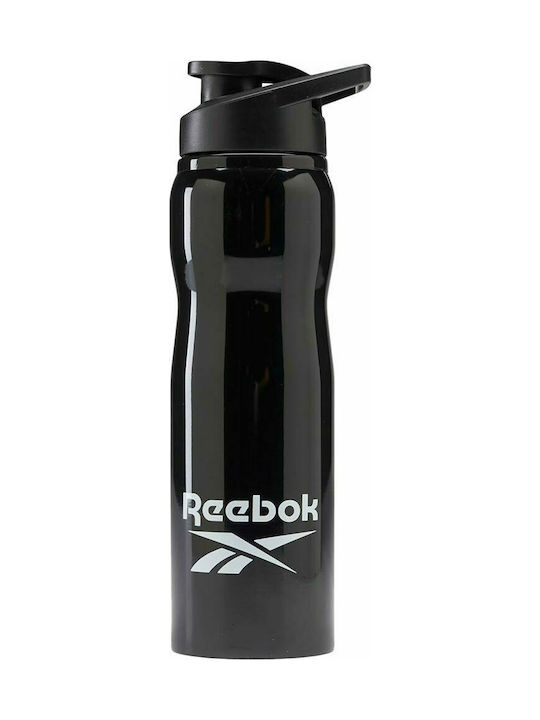 Reebok Supply Sport Stainless Steel Water Bottle 800ml Black