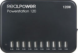RealPower 321132 Βάση Φόρτισης 120W
