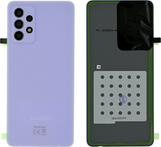 Samsung Καπάκι Μπαταρίας Μωβ για Galaxy A72