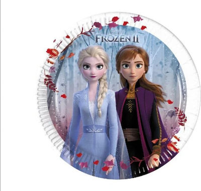 Procos Frozen II Placă pentru Party 8buc 93484