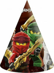 Procos Lego Ninjago Partyhüte Ninjago 6Stück 922456τμχ