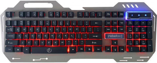 Rebeltec Discovery 2 Gaming Keyboard with RGB Lighting (English US) Silver