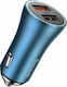 Baseus Car Charger Blue Total Intensity 5A Fast...