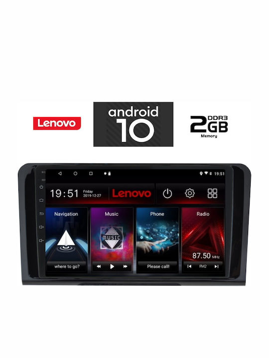 Lenovo Car-Audiosystem für Mercedes-Benz Maschinelles Lernen 2005-2012 (Bluetooth/USB/AUX/WiFi/GPS) mit Touchscreen 9" IQ-AN X6846_GPS