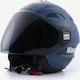 Blauer H.T. Brat H117 Blue Indigo/Black Motorcycle Helmet Jet ECE 22.05 1200gr