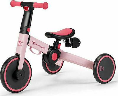 Kinderkraft Παιδικό Τρίκυκλο Ποδήλατο Πτυσσόμενο 4 Trike για 1-5 Ετών Ροζ