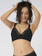 Sloggi Triangle Bikini Top Black