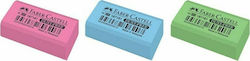 Faber-Castell Eraser for Pencil and Pen Dust Free Blue 1pcs Blue