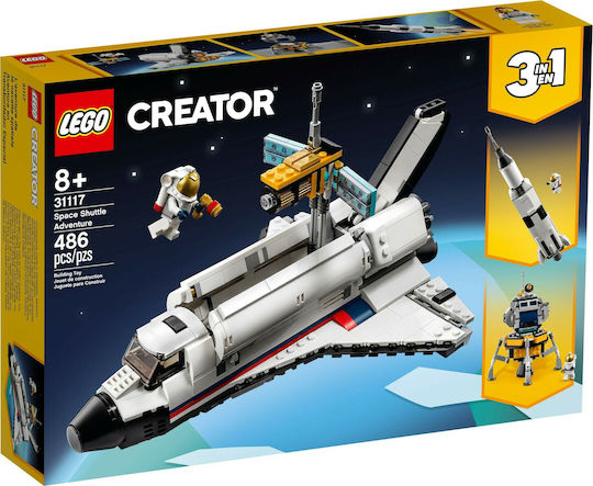 LEGO Creator Space Shuttle Adventure για 8+ Ετών 486τμχ