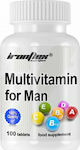 Ironflex Nutrition Multivitamin for Men Βιταμίνη 100 ταμπλέτες