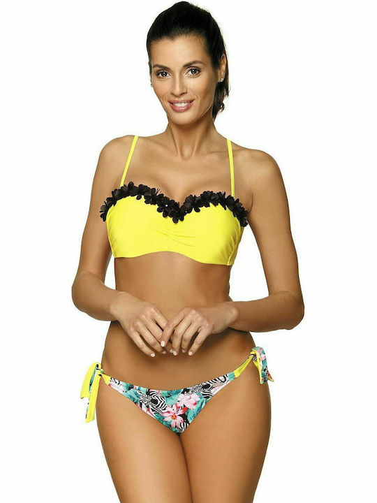 Marko Padded Bikini Set Bra & Brazil Bottom wit...