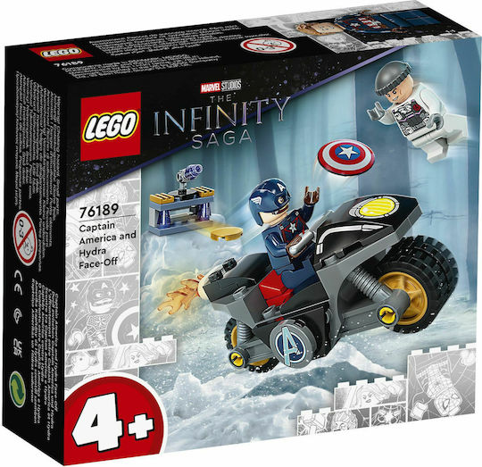 LEGO The Infinity Saga Captain America and Hydra Face-Off για 4+ Ετών