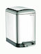 Bronze Art Inox Bathroom Basket Soft Close 6lt Silver