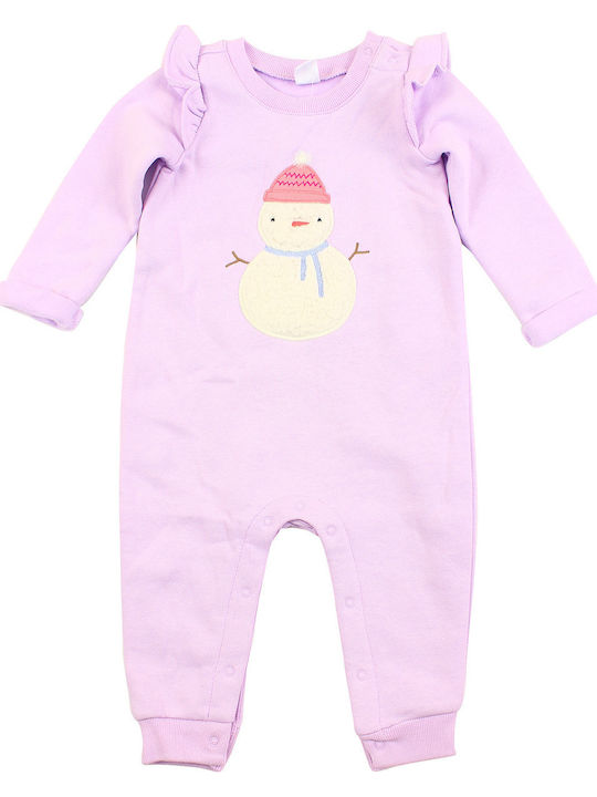 GAP Baby Bodysuit Long-Sleeved Pink