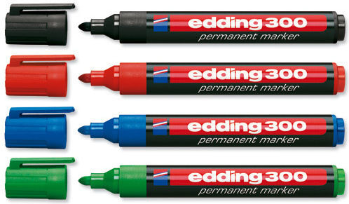 Edding 300 Permanent Marker (Μiverse Farben)