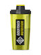 GoldTouch Nutrition Plastic Protein Shaker 500ml Yellow