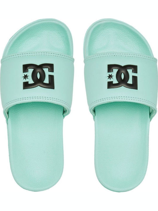 DC Kinder Flip Flops Hellblau
